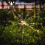 Solar-powered lawn light string outdoor decorative 3