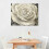 Tableau abstrait rose sur toile, décoration moderne, 1 pièce 3