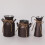 Metal Milk Can Vase with Rust Finish 5