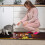 Red Wine Kitchen Rug Set 2-Piece 4