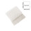 White Knitted Fringed Throw Blanket 180x130cm 3