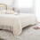 White Knitted Fringed Throw Blanket 180x130cm 5