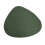 Oval PVC Desk Protection Pad 43 x 30 cm 2