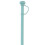 Silicone Reusable Drinking Straw with Cap, 1 piece 6