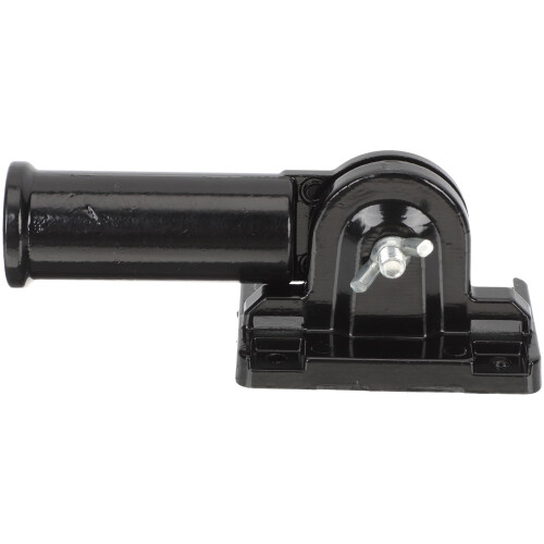Wall-Mounted Adjustable Flagpole Bracket Black 1