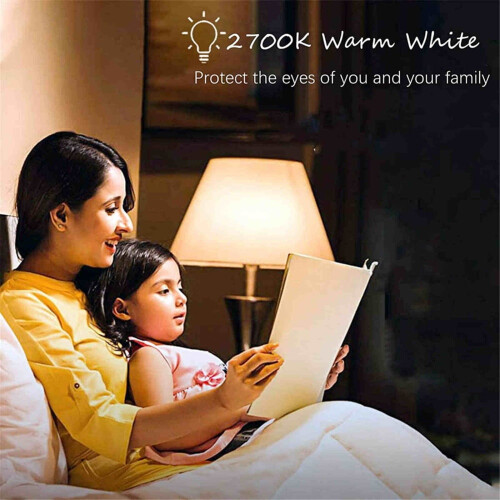 5W Warm White LED Bulb E26 A15 – 6 Pack 1