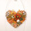 Artificial Maple Leaf Wreath with Pumpkins & Berries 3