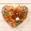 Artificial Maple Leaf Wreath with Pumpkins & Berries 2
