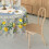 Oval Lemon Tablecloth 54 x 72 in, Waterproof Polyester 2