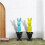 Künstlicher Hasen-Topiary-Gartenstecker 4
