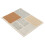 Diatomit-Arbeitsplattenmatte 40 x 30 cm Beige 2
