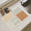 Diatomit-Arbeitsplattenmatte 40 x 30 cm Beige 4