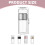 Double Layer Glass Tea Infuser Bottle with 304 Stainless 3