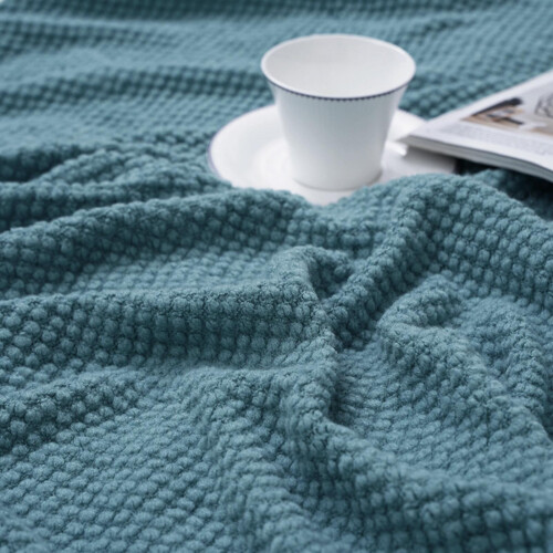 Knitted Blanket Warm Breathable 50x72 Inch 2