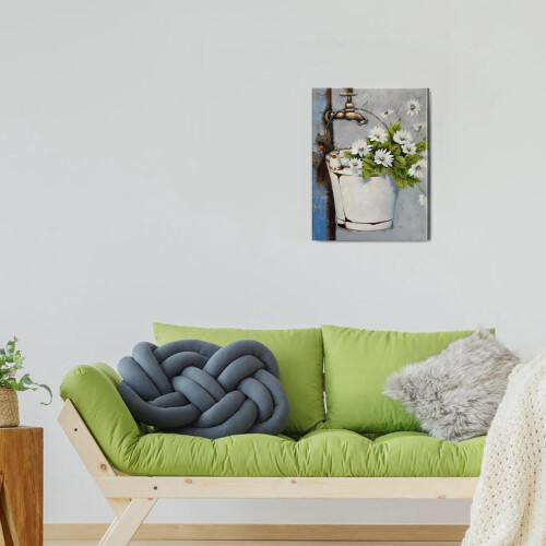 Obraz ścienny na płótnie Dicilly Farmhouse Daisy (3 szt.) 1
