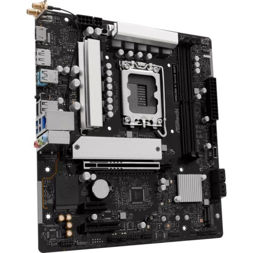 Asrock Placa base Micro ATX - ASROCK - Socket LGA 1851 - Chipset Intel B860 - DDR5 - Memoria máxima 128 Go 2
