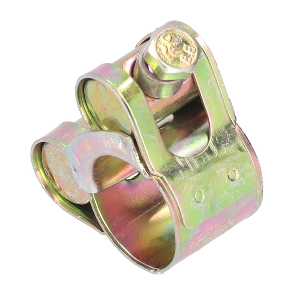 20 Galvanised Iron Screw Hose Clamps
