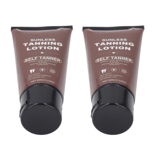2 x 60 g Selbstbräunende Lotion Wheat Bronze