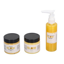 Kurkuma Hautpflege Set 100 ml Reiniger 100 g Creme