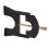 Outil de chevalet pour violoncelle 1/4-4/4, réglable, noir 4