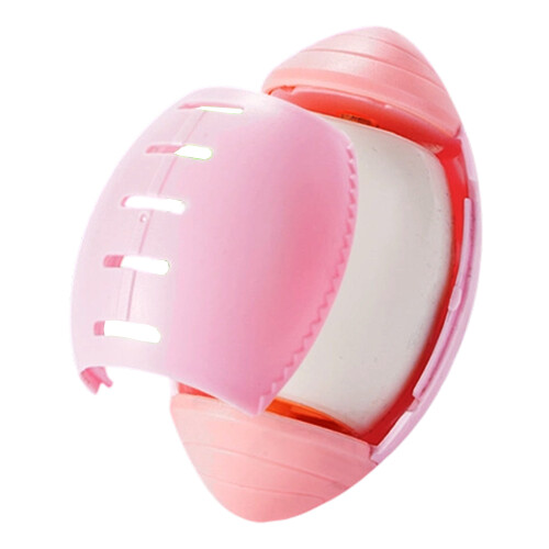 Efficient Travel Lint Roller Strong Adhesive Surfaces Home-Pink