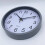 Designice Silent Wall Clock, Metal Frame, 8 Inch, Black 4