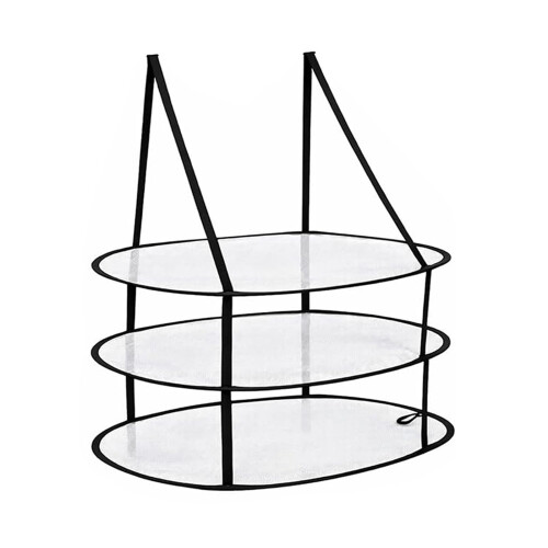 Hanging Sweater Drying Rack Space Saving Foldable Laundry-Black