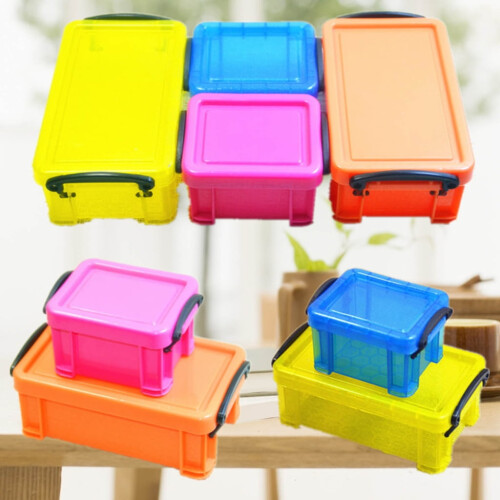 Mini ABS opbergdoosje met klikdeksel 2