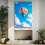 Quadro su tela con mongolfiera 2