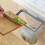 Hanging Trash Rack for Cabinet Door, PP, 3-Piece Set 4