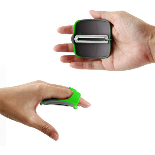 Hand Vegetable Peeler with Finger Grips 2 pcs 2