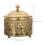 Goldene Eid-Bonboniere mit Deckel – Eisen & Kunststoff 2