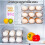 Clear PET Egg Holder for Fridge – 18-Egg Rolling Organizer 4