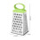 4-Sided Stainless Steel Box Grater with Handle 2