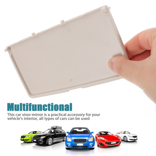 Car Visor Vanity Mirror Cover 1 Pack 2