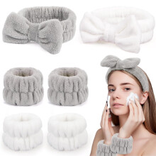 Ensemble bandeau et bracelet spa pour femmes – Corail doux