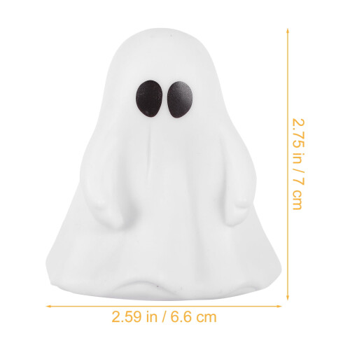 Ghost LED Night Light - Resin Halloween Decoration (2 pcs) 1