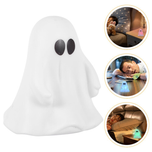 Ghost LED Night Light - Resin Halloween Decoration (2 pcs) 2