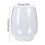 Verre à vin rouge PET en forme d'œuf 480 ml 2