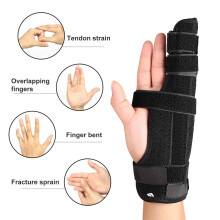 Verstellbare Fingerschienen-Unterstützung bei Arthritis und Verstauchungen