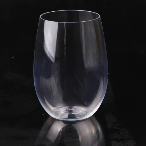 Verre à vin rouge PET en forme d'œuf 480 ml 2