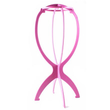 Folding Wig Hat Stand Stable Hair Display Holder