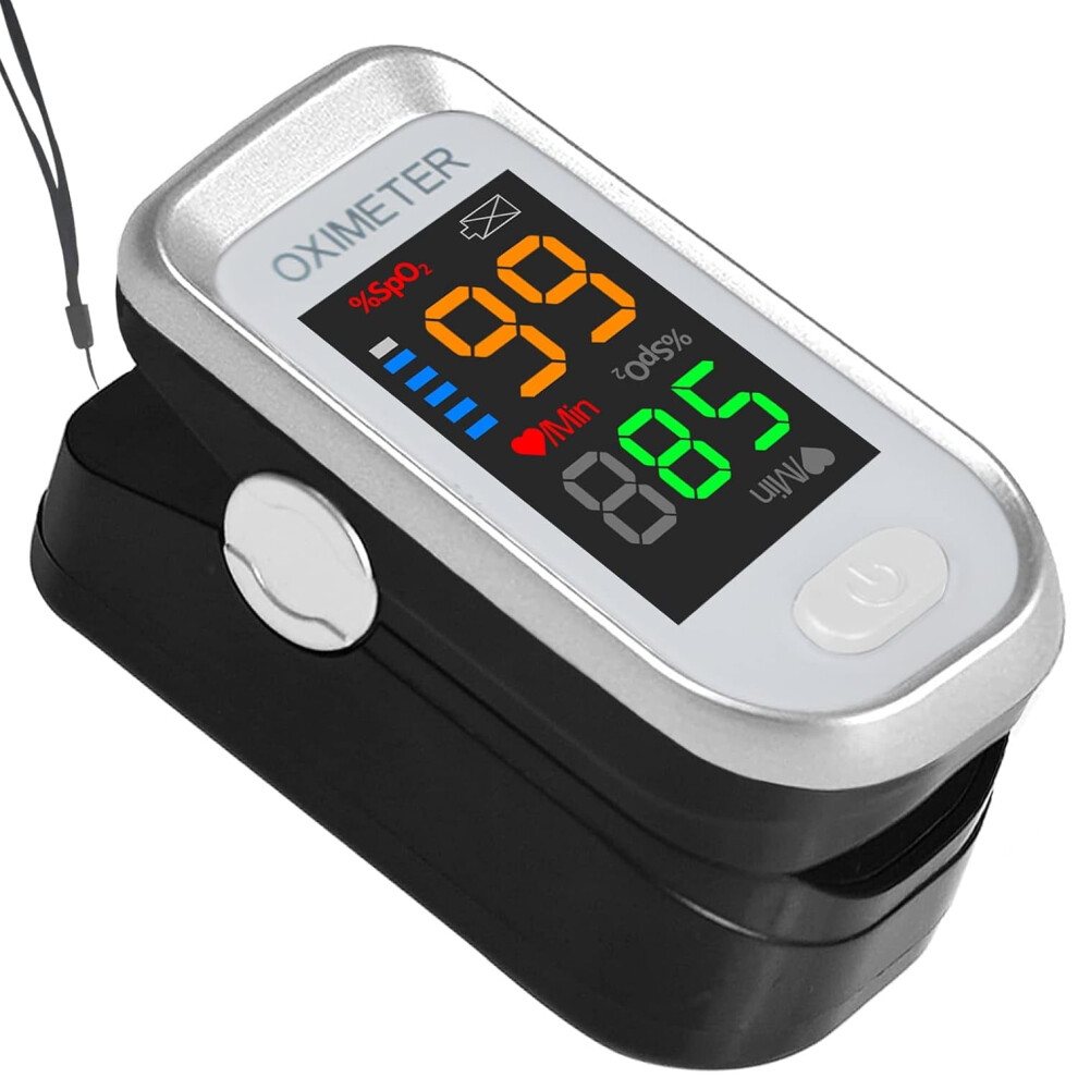 Fingertip Pulse Oximeter Blood Oxygen and Heart Rate