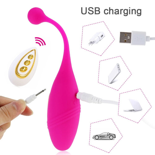 Imimi vibrating egg for women 10-speed wireless remote USB