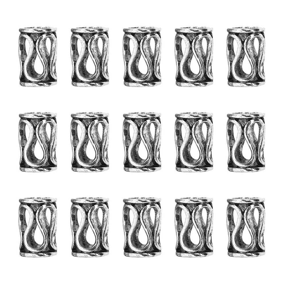 Unisex Ounona Hair Braid Cuffs For Dreadlocks Â 15 Pcs