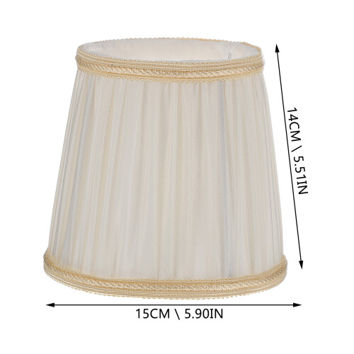 Beige Cloth Lampshade for Pendant Light 1