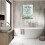 Bathroom Rules Canvas Print 12 x 16 in 3