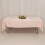 Blush Lamour Satin Rectangular Tablecloth 60 x 102 in 2