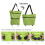 Portable folding shopping trolley lightweight with wheels 4