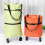 Portable folding shopping trolley lightweight with wheels 5